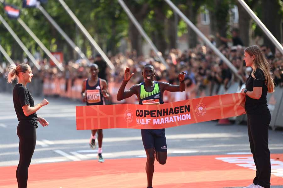 Meia maratona de Copenhaga termina com triunfo queniano