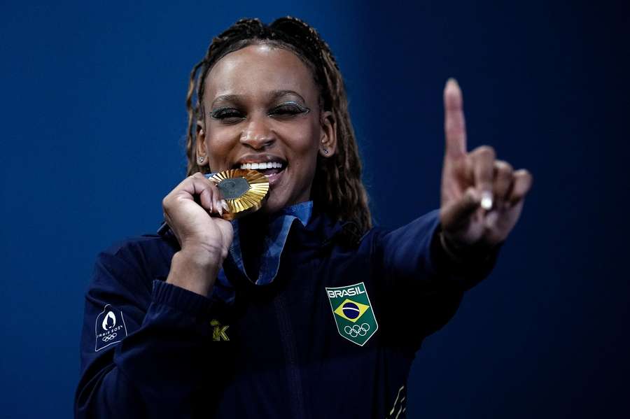 Rebeca conquistou seu segundo ouro na história dos Jogos 