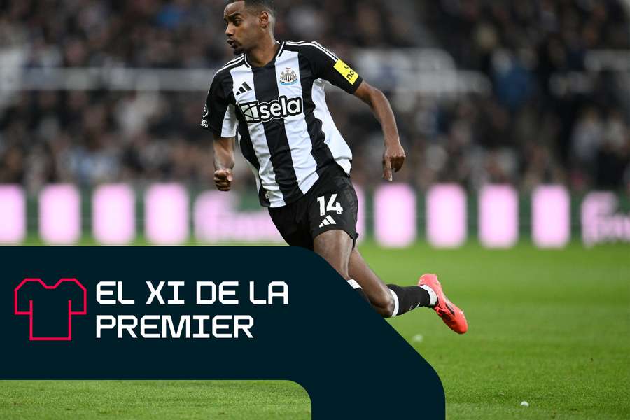 Isak, con el Newcastle