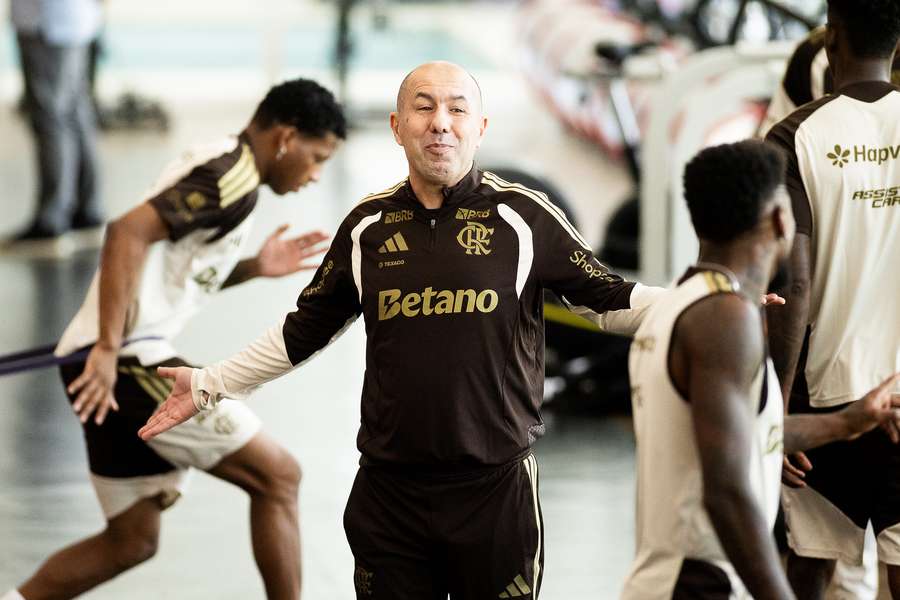 Leonardo Jardim no Ninho do Urubu