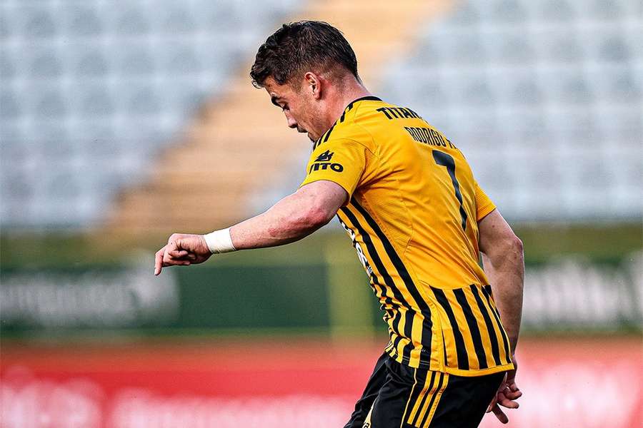 Rodrigo Martins esteve em destaque no primeiro tempo