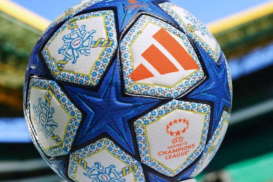 A bola da fase a eliminar da Liga dos Campeões