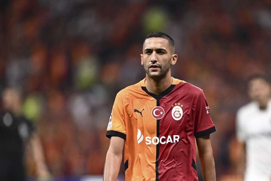 Hakim Ziyech avec GS en août dernier.