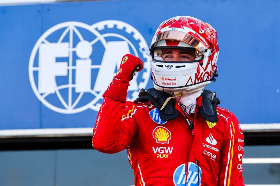 Charles Leclerc won in Monte Carlo zijn eerste race sinds 2022