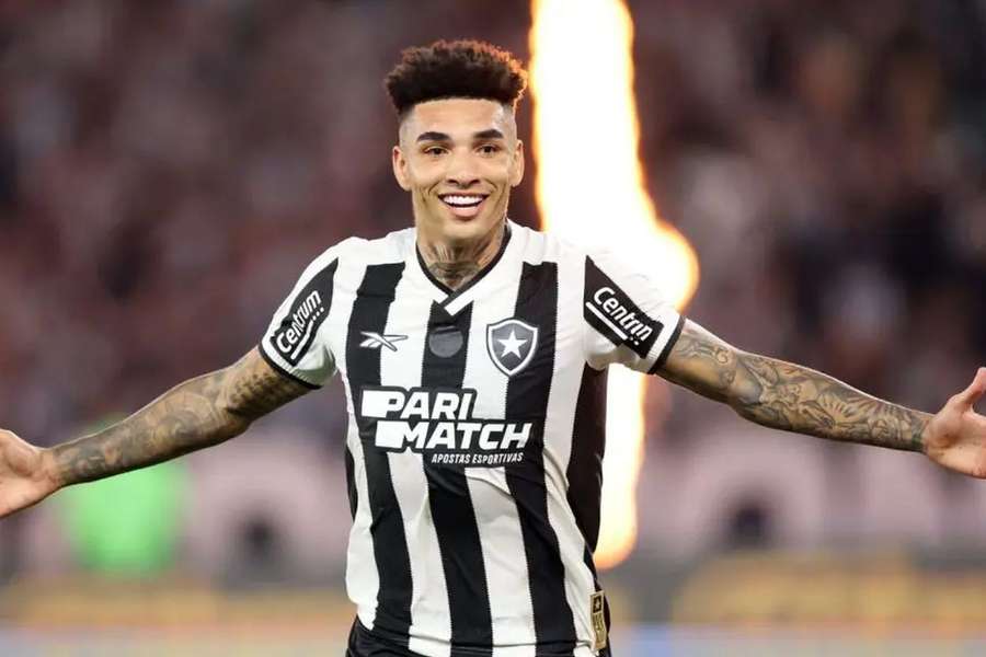 Igor Jesus, avançado do Botafogo