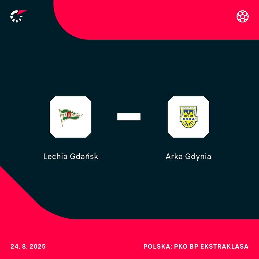 Lechia Gdańsk zagra w derbach z Arką Gdynia Lechia Gdańsk zagra w derbach z Arką Gdynia