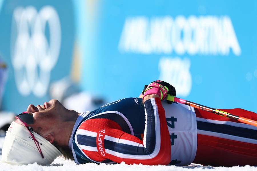 Vyčerpaný Klaebo je nový rekordmanem.