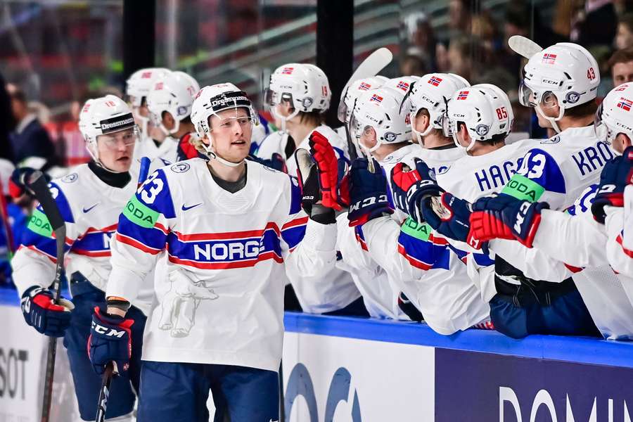 Norway picked up their first win of the tournament against Slovenia
