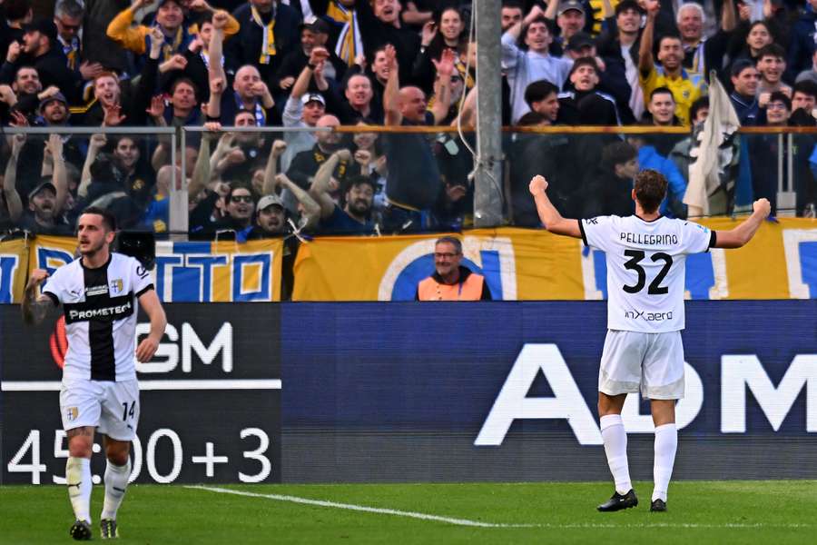 La exultación tras el 1-0