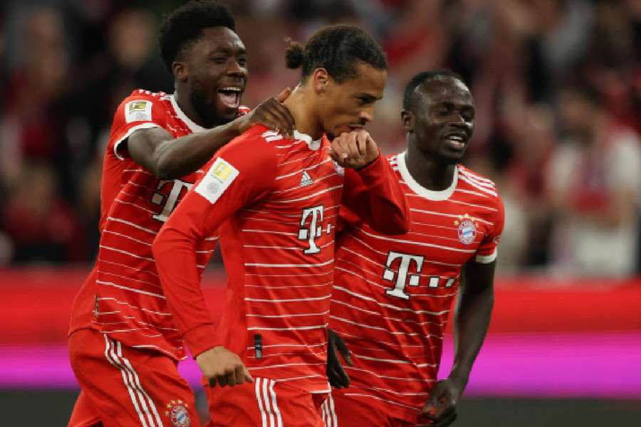 Leroy Sane scored a stunner in Bayern's big win over Freiburg