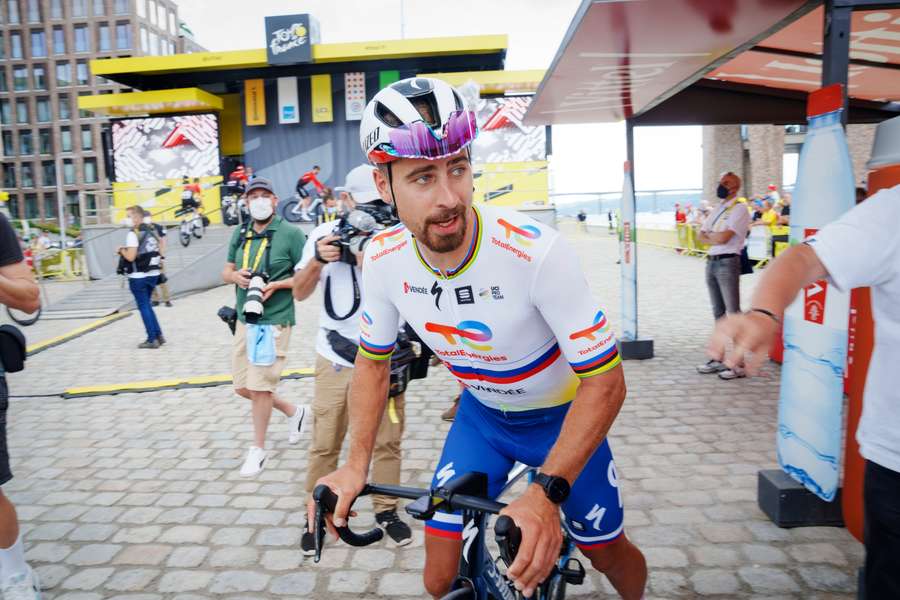 Peter Sagan ved Tour de France i Danmark.