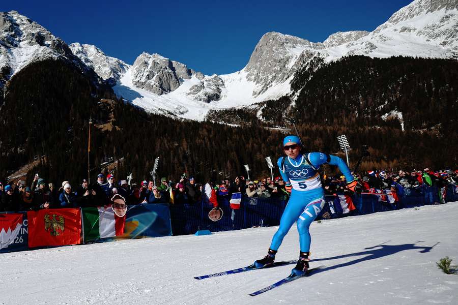 Vittozziová v stíhačke.