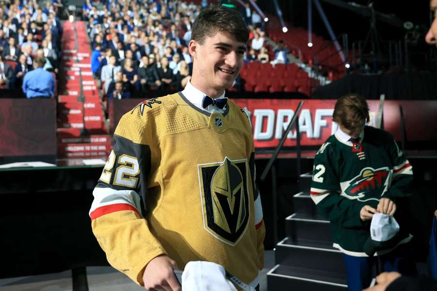 Matyáše Šapovaliva si na draftu NHL vybralo vedení Vegas Golden Knights.