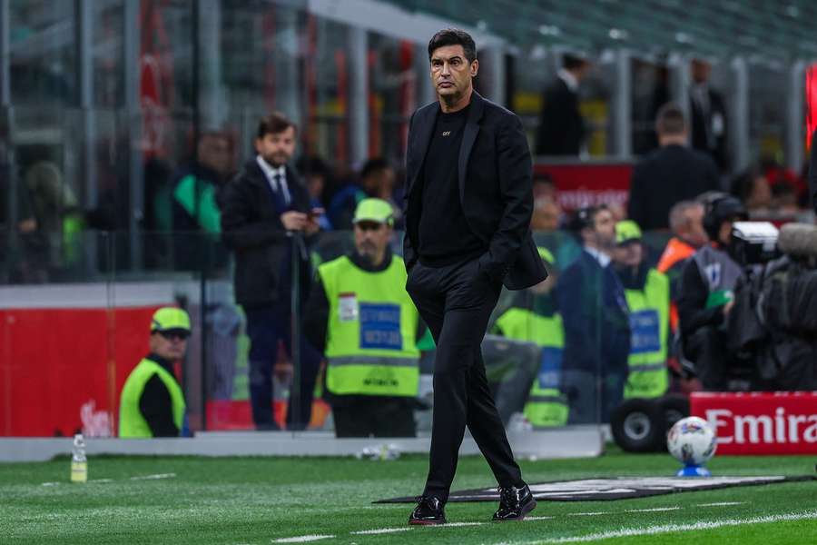 Milan coach Paulo Fonseca