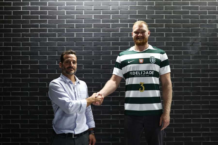 Aleksey Kovalchuk, reforço do voleibol do Sporting Aleksey Kovalchuk, reforço do voleibol do Sporting