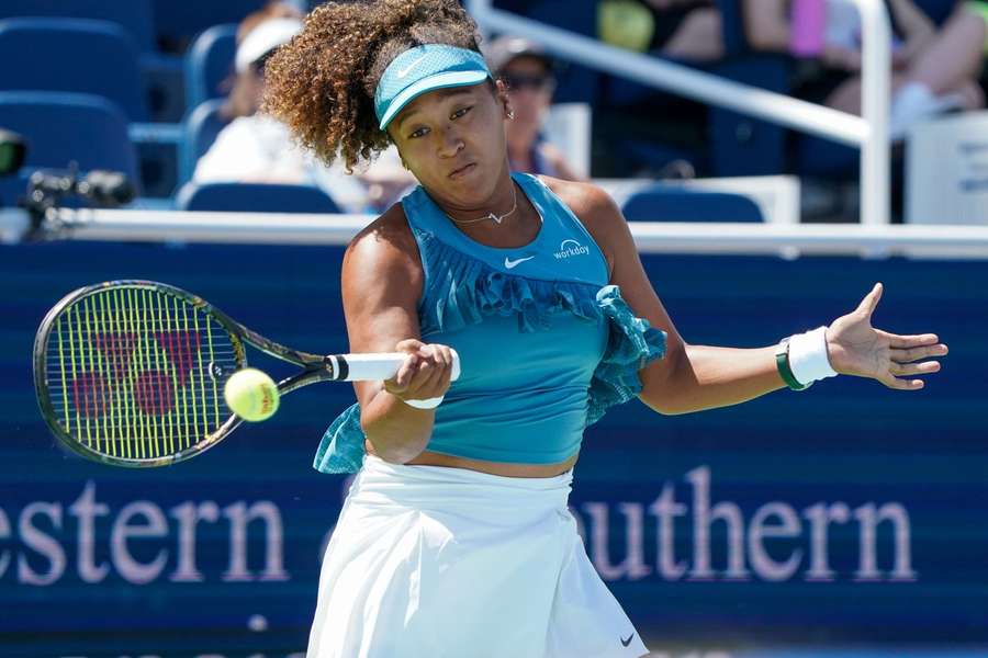 Naomi Osaka har svært ved at finde tilbage til sit gamle spil