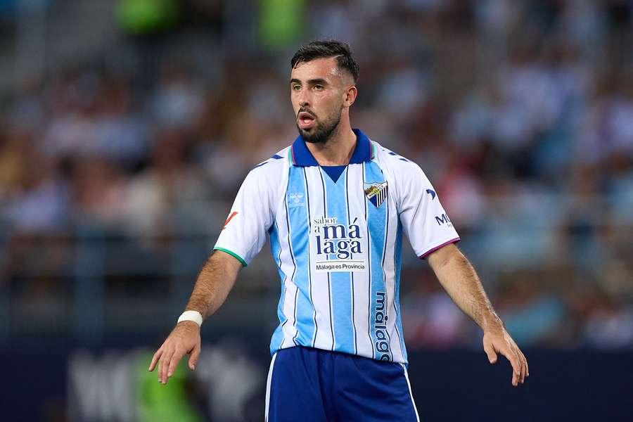 Carlos Puga, jugador del Málaga Carlos Puga, jugador del Málaga