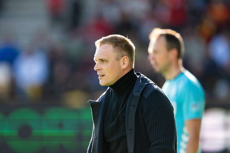 Johannes Hoff Thorup har stået i spidsen for FC Nordsjælland siden januar 2023.