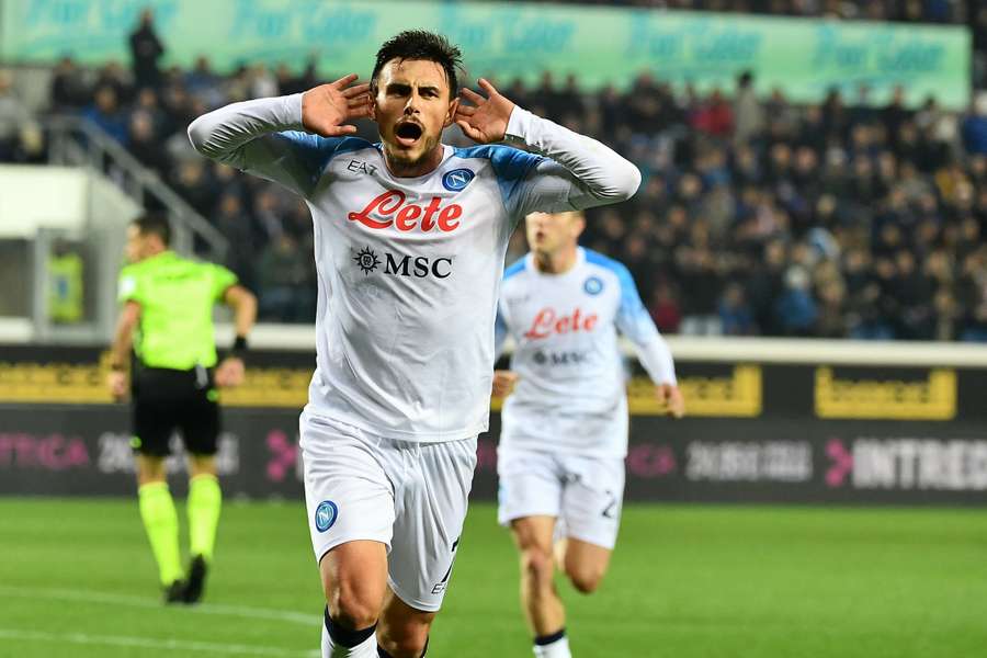 Elmas scored the winner for Napoli