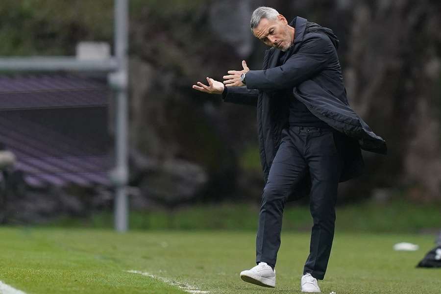 Carlos Vicens, treinador do SC Braga