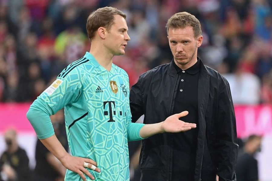 Neuer et Nagelsmann se sont côtoyés au Bayern.