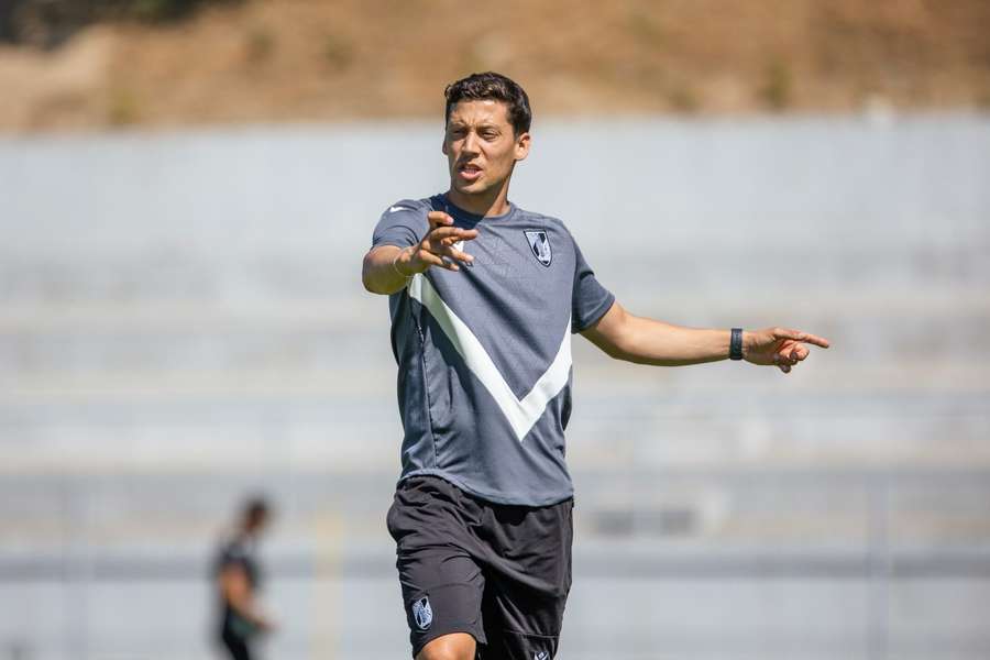 Luís Pinto, treinador do Vitória SC Luís Pinto, treinador do Vitória SC