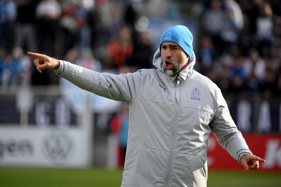 Igor Tudor le 7 janvier lors du match face Hyères.