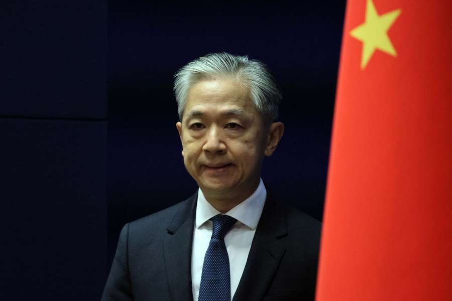Wang Wenbin, porta-voz do Ministério das Relações Exteriores da China