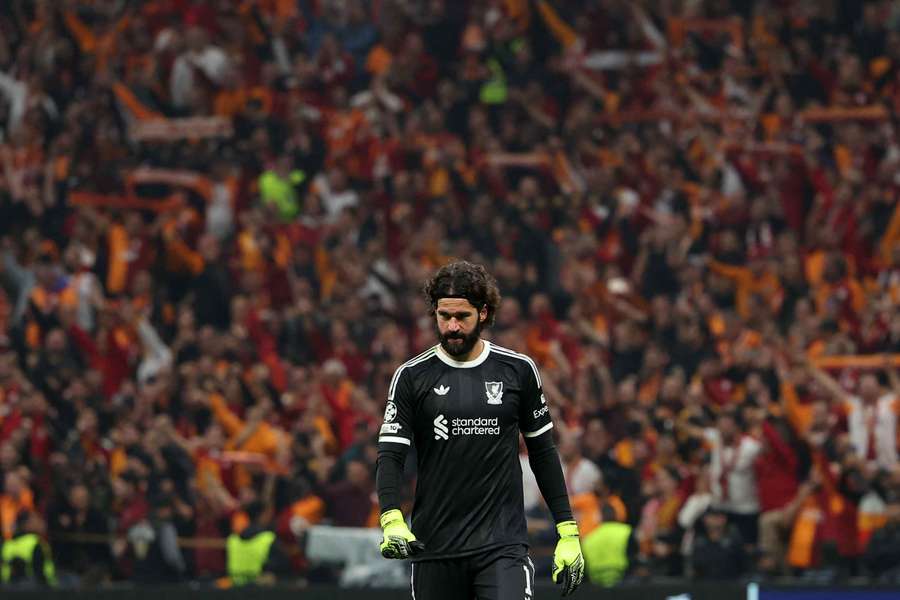 Alisson is set for an extended spell on the sidelines