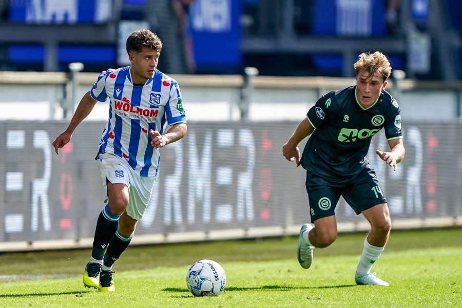 Mats Köhlert (L) creëerde de meeste kansen van alle spelers uit de Eredivisie (26)