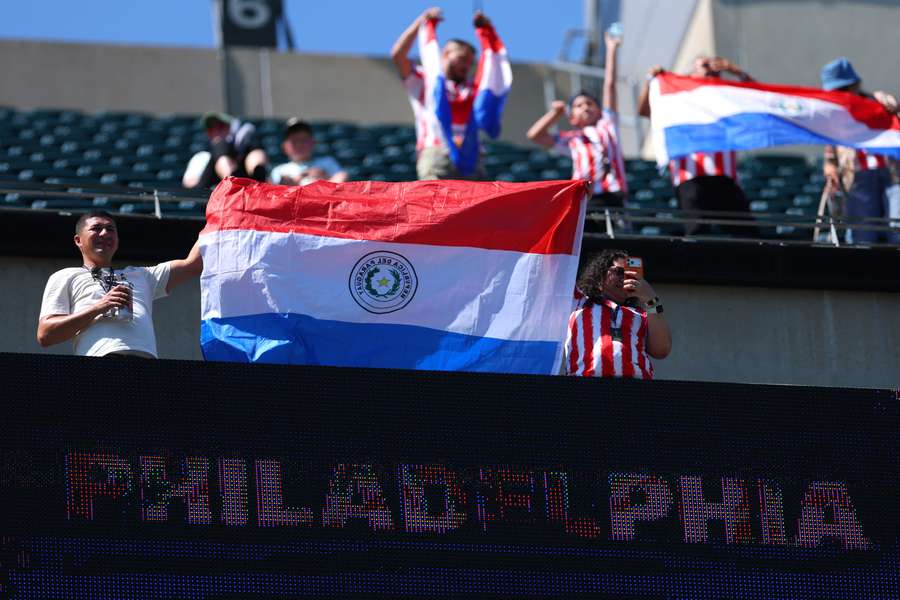 I tifosi del Paraguay