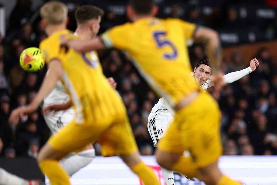 Harry Wilson scored the winning goal for Fulham in the 92nd minute Harry Wilson scored the winning goal for Fulham in the 92nd minute