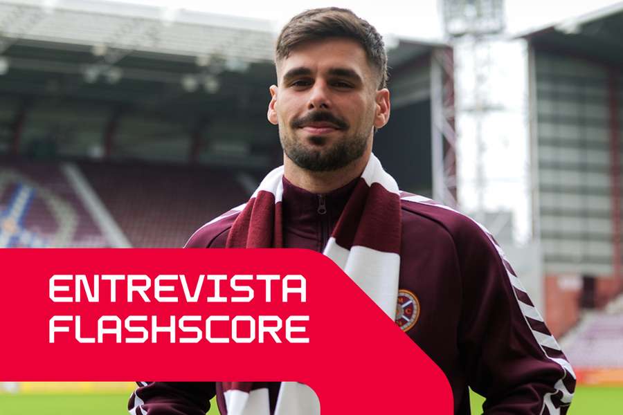 Claúdio Braga ao serviço do Hearts