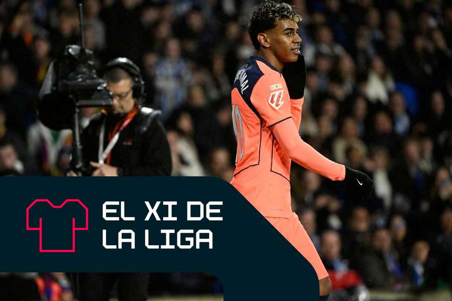 Lamine Yamal, el mejor de la jornada