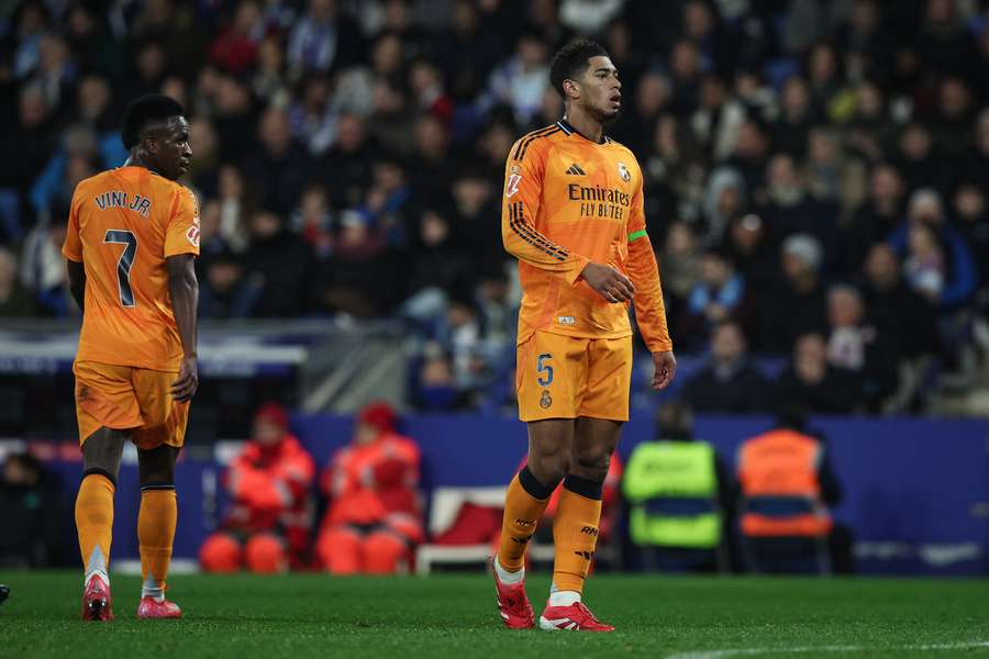 Vinícius y Bellingham no se han entrenado con el grupo en la previa del duelo ante el Leganés