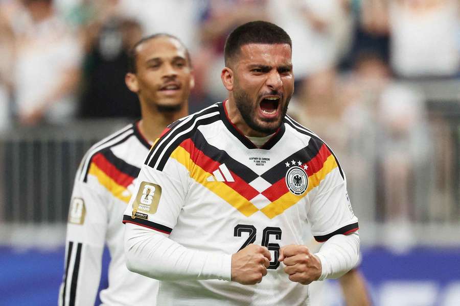 Deniz Undav nach seinem Tor zum 6:1 Deniz Undav nach seinem Tor zum 6:1