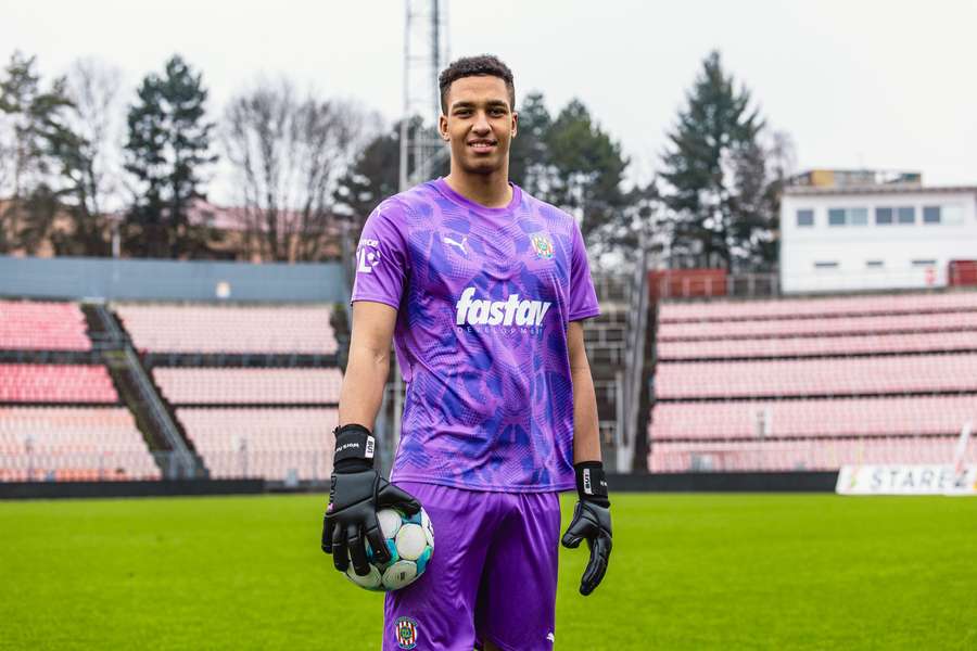 Nový brankář Zbrojovky Colin Andrew Nový brankář Zbrojovky Colin Andrew