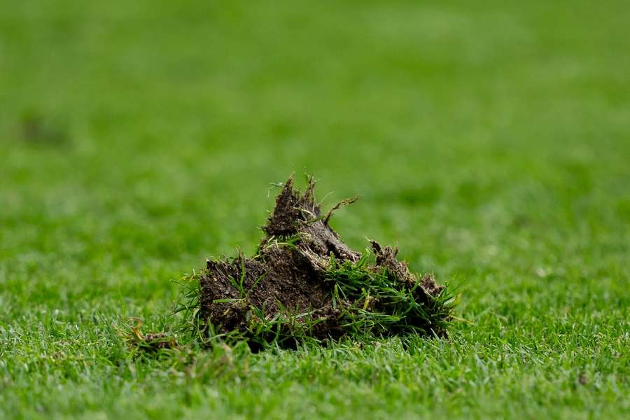 Der Rasen im Frankfurter Stadion ist für viele Spieler eine Zumutung.