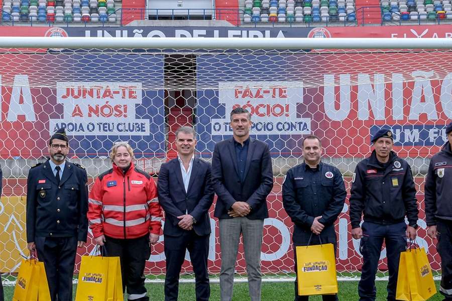 Nelson Pereira esteve presente na entrega dos equipamentos