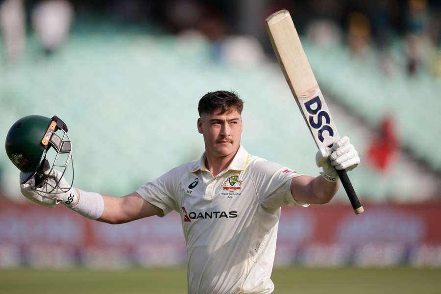 Matt Renshaw scored his second test century for Australia