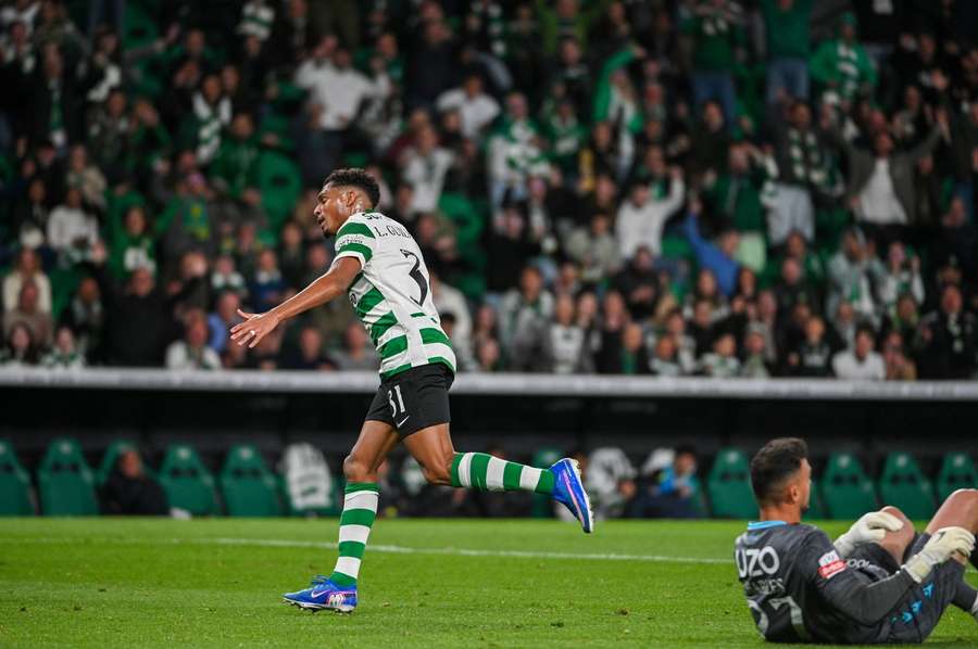 Luís Guilherme estreou-se a marcar na Liga Portugal frente ao Vitória SC