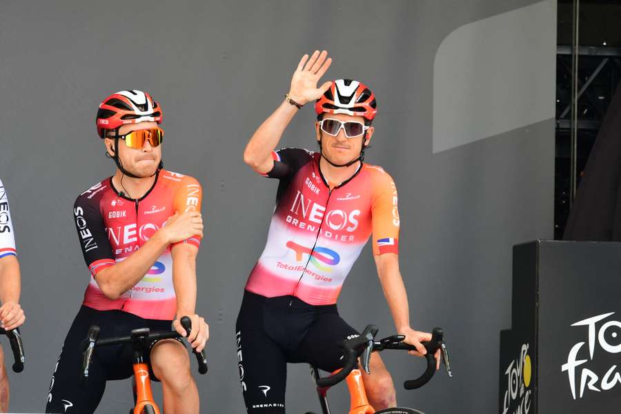 Geraint Thomas em destaque no Tour