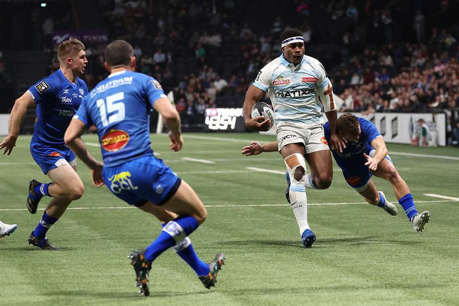 Five-try Racing sweep to victory over Castres for Champions Cup boost