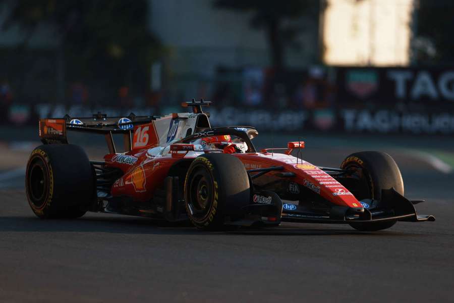 Leclerc au Mexique vendredi.
