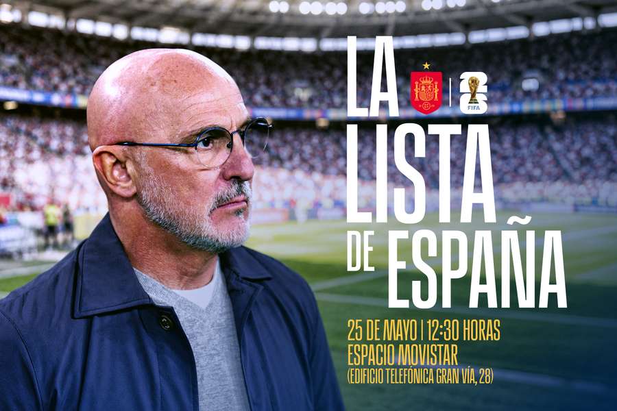 Luis de la Fuente elige a sus 26 hombres Luis de la Fuente elige a sus 26 hombres