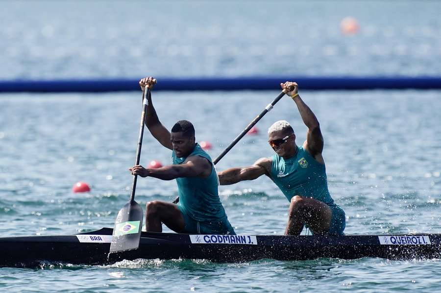 A dupla brasileira quer medalha em Paris