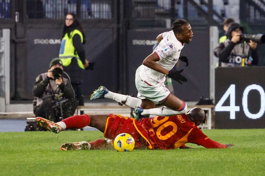 L'intervento di Lukaku su Kouame costato il rosso al giocatore belga