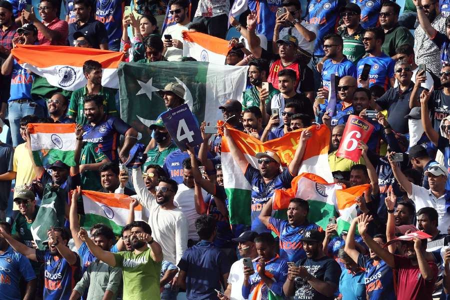 India and Pakistan only play each other in multi-team events