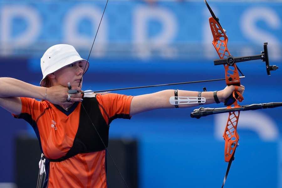 Quinty Roeffen in actie voor Nederland