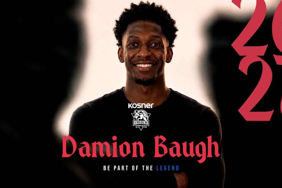 Damion Baugh firma dos años con Baskonia Damion Baugh firma dos años con Baskonia